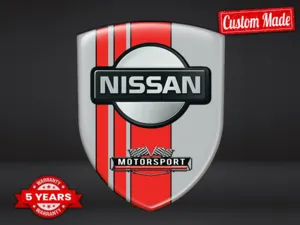 Nissan Kuppelaufkleber High-End Schlanke Kuppelabzeichen